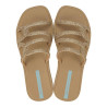 CHANCLAS DE MUJER IPANEMA SOLAR GLOW SLIDE AD BEIGE/GLITTER