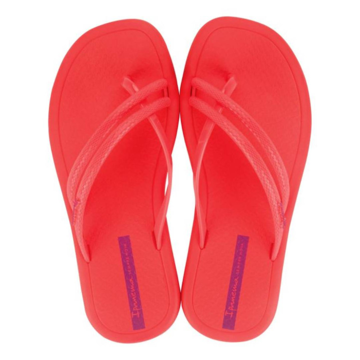 CHANCLAS DE MUJER IPANEMA MEU SOL RASTEIRA AD ORANGE/PINK - Querol online