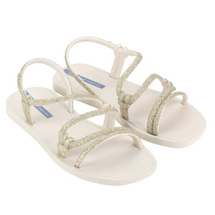 CHANCLAS DE MUJER IPANEMA SOLAR GLOW SAND AD BEIGE AZUL - Querol online