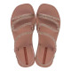 CHANCLAS DE MUJER IPANEMA SOLAR GLOW SAND AD ROSA MARRON - Querol online