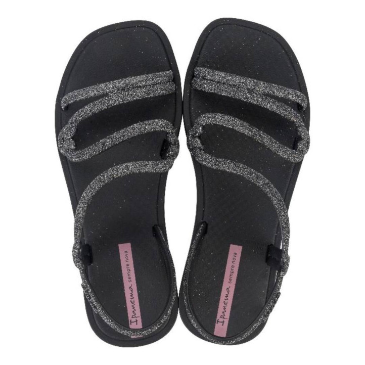CHANCLAS DE MUJER IPANEMA SOLAR GLOW SAND AD NEGRO LILA - Querol online