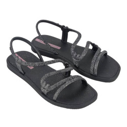 CHANCLAS DE MUJER IPANEMA SOLAR GLOW SAND AD NEGRO LILA - Querol online