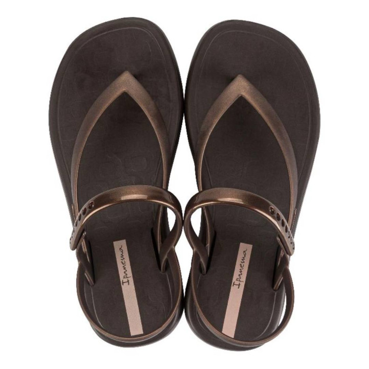 CHANCLAS DE MUJER IPANEMA VERANO SANDAL FEM BROWN/BRONZE - Querol online
