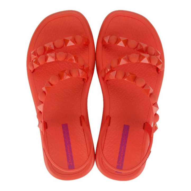 CHANCLAS DE MUJER IPANEMA MEU SOL FLATFORM AD RED/PINK - Querol online