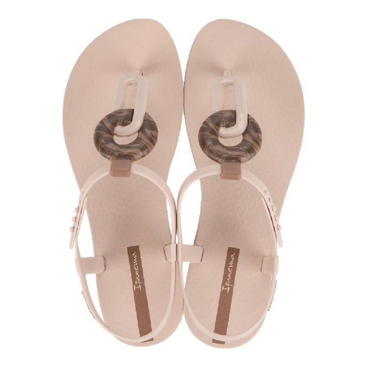 CHANCLAS DE MUJER IPANEMA CLASS MARBLE SANDAL FEM BEIGE/BROWN - Querol online