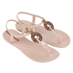 CHANCLAS DE MUJER IPANEMA CLASS MARBLE SANDAL FEM BEIGE/BROWN - Querol online