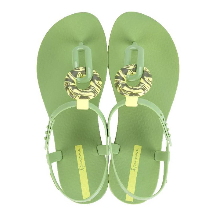 CHANCLAS DE MUJER IPANEMA CLASS MARBLE SANDAL FEM GREEN/YELLOW - Querol online