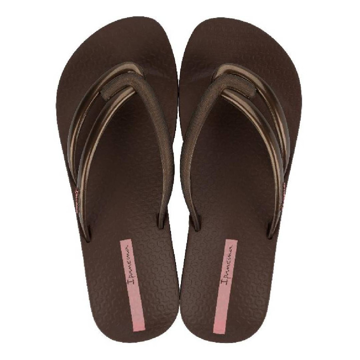 CHANCLAS DE MUJER IPANEMA COMFY FEM BROWN/BRONZE - Querol online