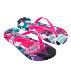 CHANCLAS DE MUJER IPANEMA GRAFFITI III FEM WHITE/PINK - Querol online