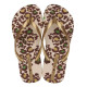 CHANCLAS DE MUJER IPANEMA ANIMALE PRINT III FEM BEIGE/GOLD - Querol online