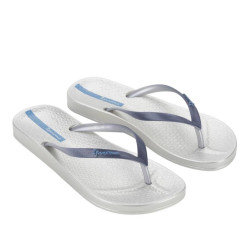 CHANCLAS DE MUJER IPANEMA ANATOMICA SHINE FEM GREY/METALLIC BLUE - Querol online