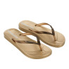 CHANCLAS DE MUJER IPANEMA ANATOMICA SHINE FEM BEIGE/BRONZE