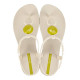 CHANCLAS DE MUJER IPANEMA CLASS PARTY SANDAL FEM BEIGE/GREEN - Querol online