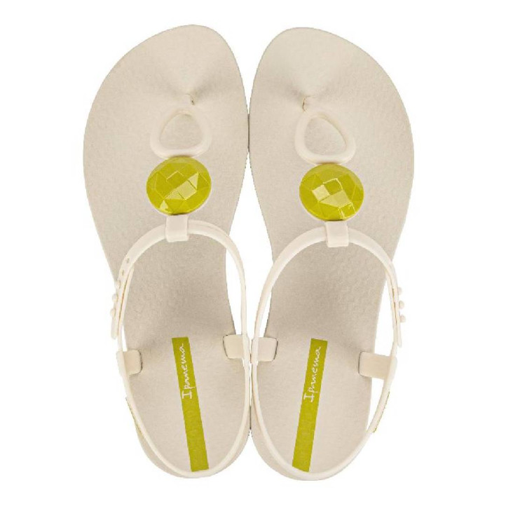 CHANCLAS DE MUJER IPANEMA CLASS PARTY SANDAL FEM BEIGE/GREEN - Querol online