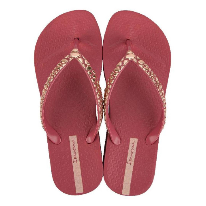 CHANCLAS DE MUJER IPANEMA MESH IX PLAT FEM RED/ROSE - Querol online