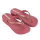 CHANCLAS DE MUJER IPANEMA MESH IX PLAT FEM RED/ROSE - Querol online
