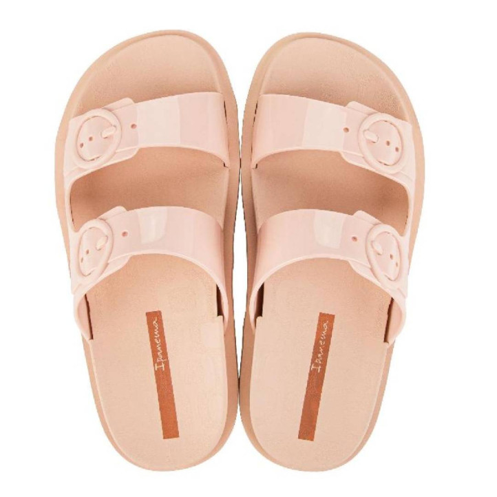CHANCLAS DE MUJER IPANEMA FOLLOW FEM BEIGE/BEIGE - Querol online