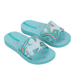 CHANCLAS DE UNISEX IPANEMA URBAN VI SLIDE KIDS BLUE/BLUE - Querol online