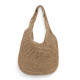Bossa teixit estil shopper en color natural - Querol online