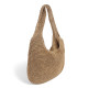 Bossa teixit estil shopper en color natural - Querol online