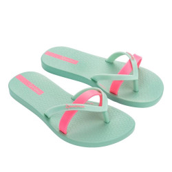 CHANCLAS DE NIñA IPANEMA KIREI KIDS VERDE ROSA - Querol online