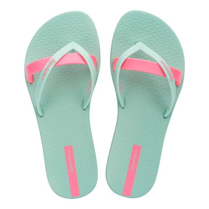 CHANCLAS DE NIñA IPANEMA KIREI KIDS VERDE ROSA - Querol online