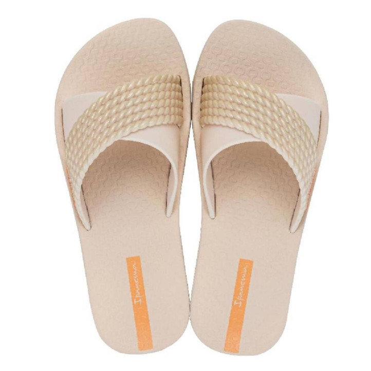 CHANCLAS DE NIñA IPANEMA STREET KIDS BEIGE - Querol online