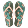CHANCLAS DE NIñA IPANEMA CLASSIC HAPPY KIDS VERDE BEIGE