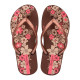 CHANCLAS DE NIñA IPANEMA CLASSIC HAPPY KIDS MARRON ROSA - Querol online