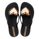 CHANCLAS DE NIñA IPANEMA MAXI FASHION II KIDS NEGRO BRONCE - Querol online