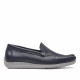 Zapatos vestir Lobo denali azules con repunte blanco - Querol online