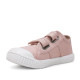 Zapatillas deporte Victoria basket rosas con doble cierre de velcro - Querol online