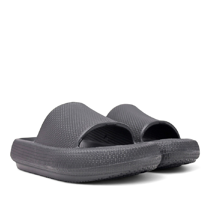 Chanclas Nicoboco goliat negras de pala - Querol online