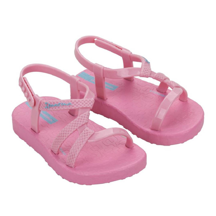 CHANCLAS DE NIñA IPANEMA DIVERSA SANDAL BABY PINK/LIGHT PINK - Querol online