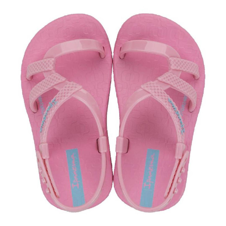 CHANCLAS DE NIñA IPANEMA DIVERSA SANDAL BABY PINK/LIGHT PINK - Querol online
