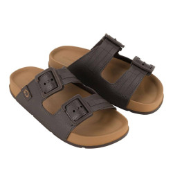 CHANCLAS DE HOMBRE CARTAGO MILAO II SLIDE AD BEIGE/BROWN - Querol online