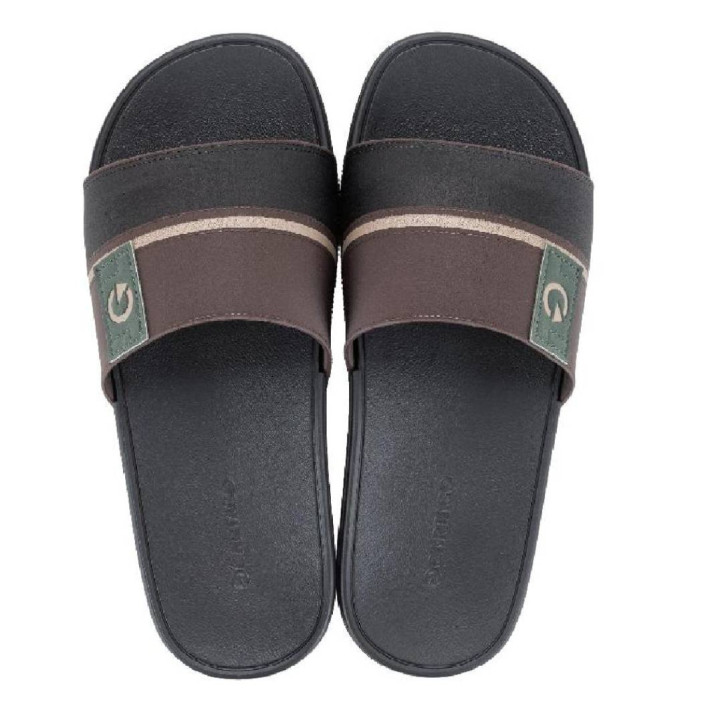 CHANCLAS DE HOMBRE CARTAGO DAKAR III SLIDE AD MARRON MARRON - Querol online