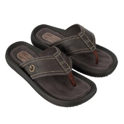 CHANCLAS DE HOMBRE CARTAGO FIJI IV THONG AD BROWN/DARK BROWN - Querol online