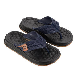 CHANCLAS DE HOMBRE CARTAGO SANTIAGO THONG AD BLACK/BLUE - Querol online