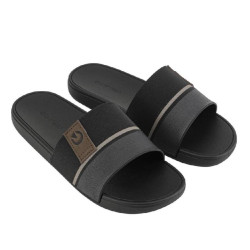 CHANCLAS DE HOMBRE CARTAGO DAKAR SLIDE AD BLACK/BROWN - Querol online