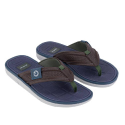 CHANCLAS DE HOMBRE CARTAGO LYON II THONG AD GREY/BROWN/BLUE - Querol online