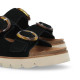 Sandalias planas No Name sandy slap black - Querol online