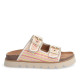 Sandalias planas No Name sandy slap pink - Querol online