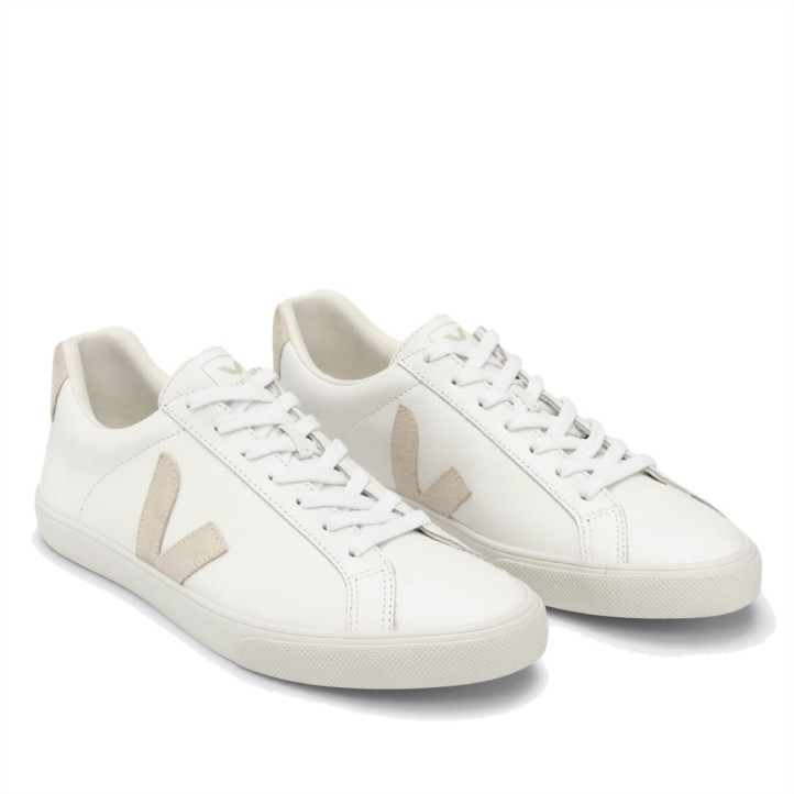 Zapatillas urban VEJA esplar leather white sable para mujer - Querol online