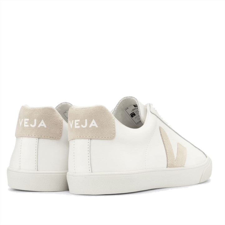 Zapatillas urban VEJA esplar leather white sable para mujer - Querol online
