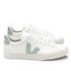 Zapatillas urban VEJA campo leather white matcha para mujer - Querol online