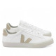 Zapatillas urban VEJA campo leather white almond para mujer - Querol online