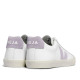 Zapatillas urban VEJA esplar leather white parme para mujer - Querol online