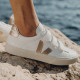 Zapatillas urban VEJA recife leather white platine para mujer - Querol online