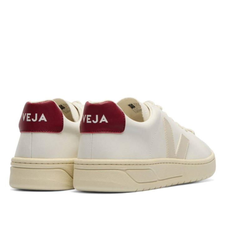 Zapatillas urban VEJA urca cwl white pierre marsala para mujer - Querol online